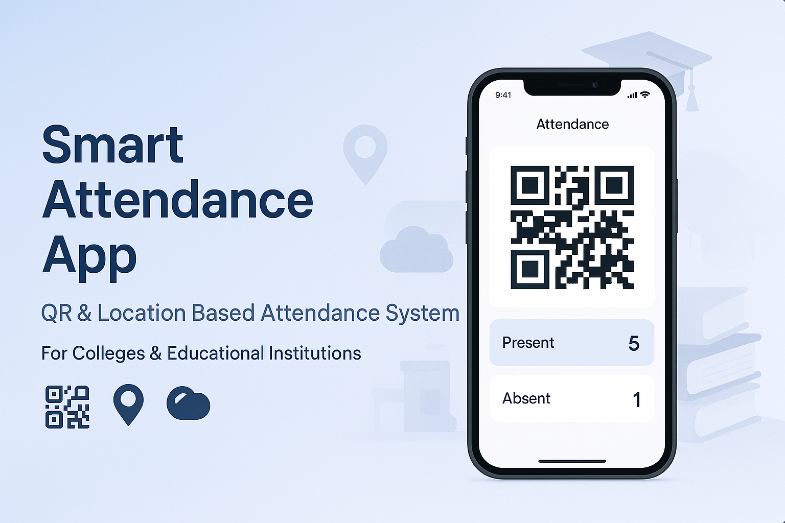 Smart Attendance System QR Code Attendance App